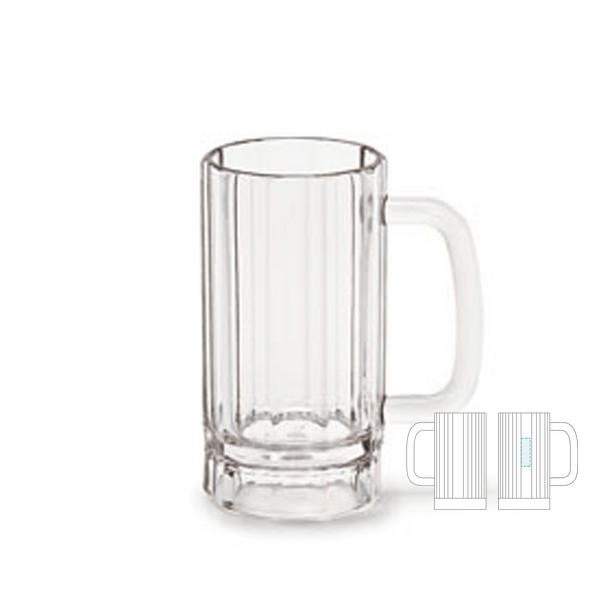 Canecas de Cerveja Transparente Policarbonato